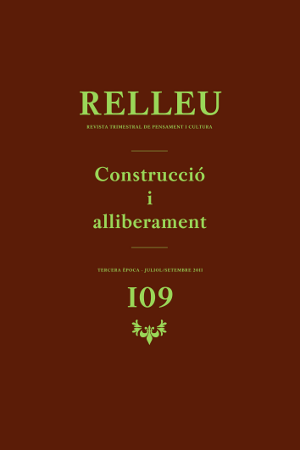 Portada Núm. 109 · juliol-setembre 2011