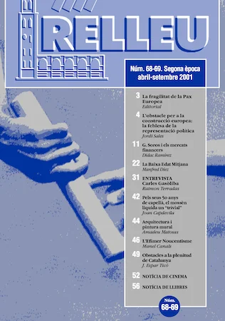 Portada Núm. 68-69 · abril-setembre 2001