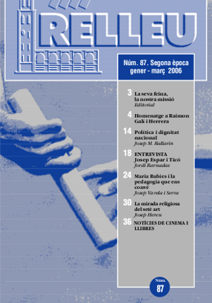 Portada Núm. 87 · gener-març 2006